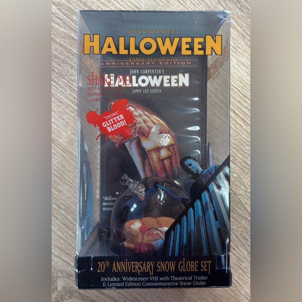 Halloween 20th Anniversary VHS Set